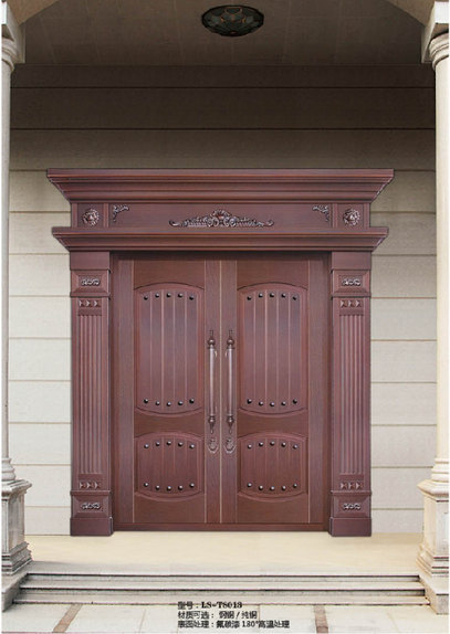 铜门，纯铜门，钢铜门
